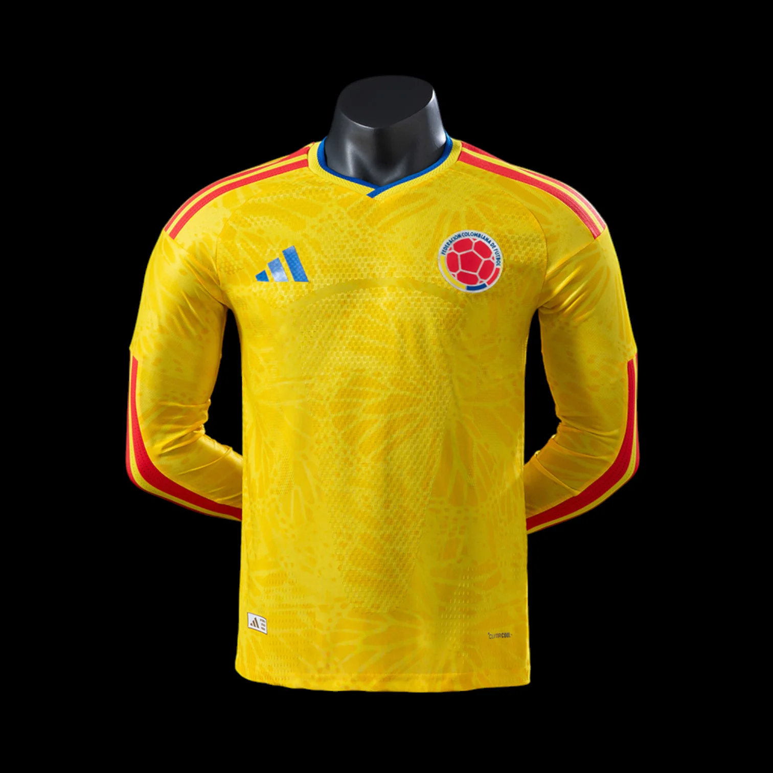Acheter Colombie Maillot Manches Longues Domicile 2627 – Version Player - Maillot pas cher